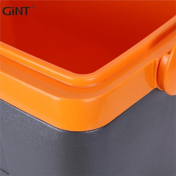 Plastic Insulated Camping & Fishing & Car Cooler Box, Ice Box, Trolley Wheeled Rolling Ice Refrigerated Cooler Box