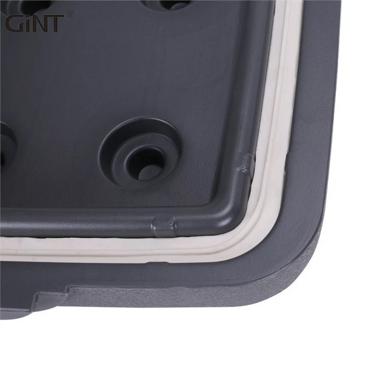 Plastic Insulated Camping & Fishing & Car Cooler Box, Ice Box, Trolley Wheeled Rolling Ice Refrigerated Cooler Box