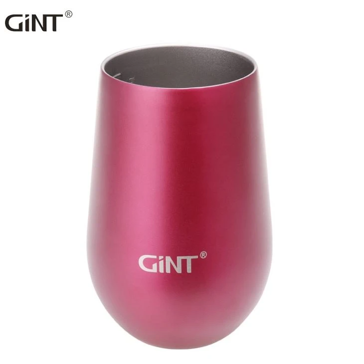 Wine Tumbler Double Wall Stainless Steel Tumbler With Lid