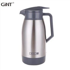 Pot Carafe Thermol Dur Di-staen â Wal Ddwbl