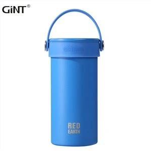 Potel Dŵr Dur Di-staen 300ML Gyda Chaead Trin