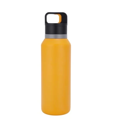 550ml Cludadwy Awyr Agored Un - botwm yn agor potel ddŵr